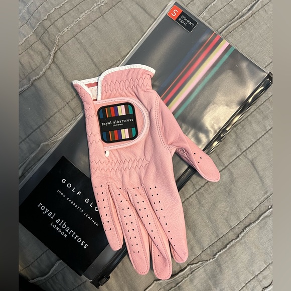 Royal Albartross London Women’s Pink Right Golf Glove - Picture 1 of 4